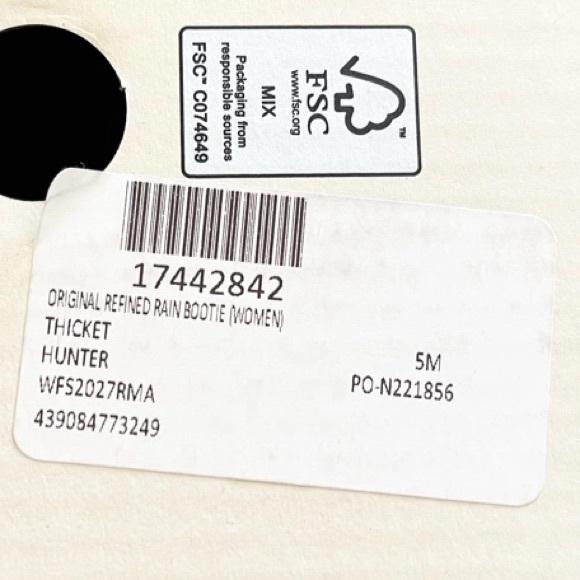 Hunter Original Leopard Print Refined Low Heel Wellies - Picture 14 of 16